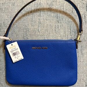 Givvy #1 Michael Kors Blue Leather convertible Bag